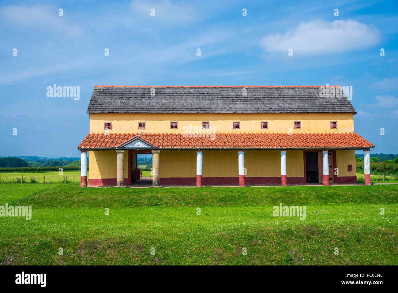 Viroconium Cornoviorum, Wroxeter, Shropshire, Angleterre, Royaume-Uni, Europe Banque D'Images