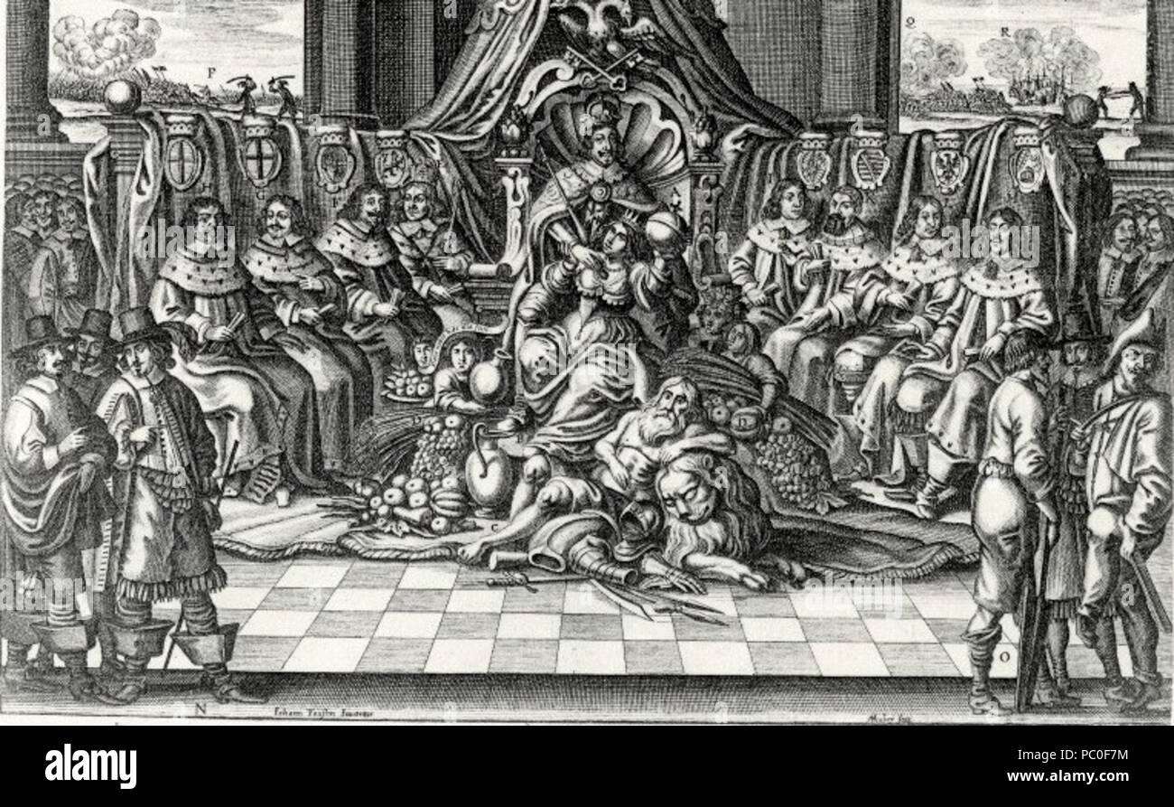 332 Kaiser im Kreis der Kurfürsten Banque D'Images