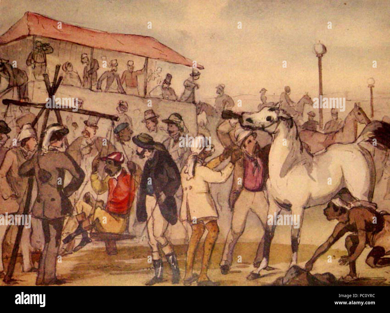 461 Ourracecourse Banque D'Images