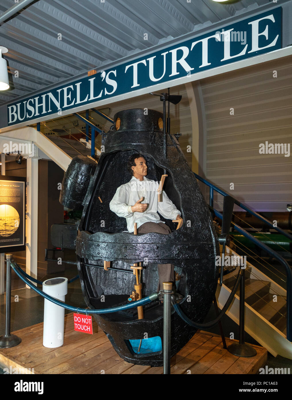 L'histoire de la marine, sous-marin USS Nautilus, 1955 Musée de l'établir. Banque D'Images