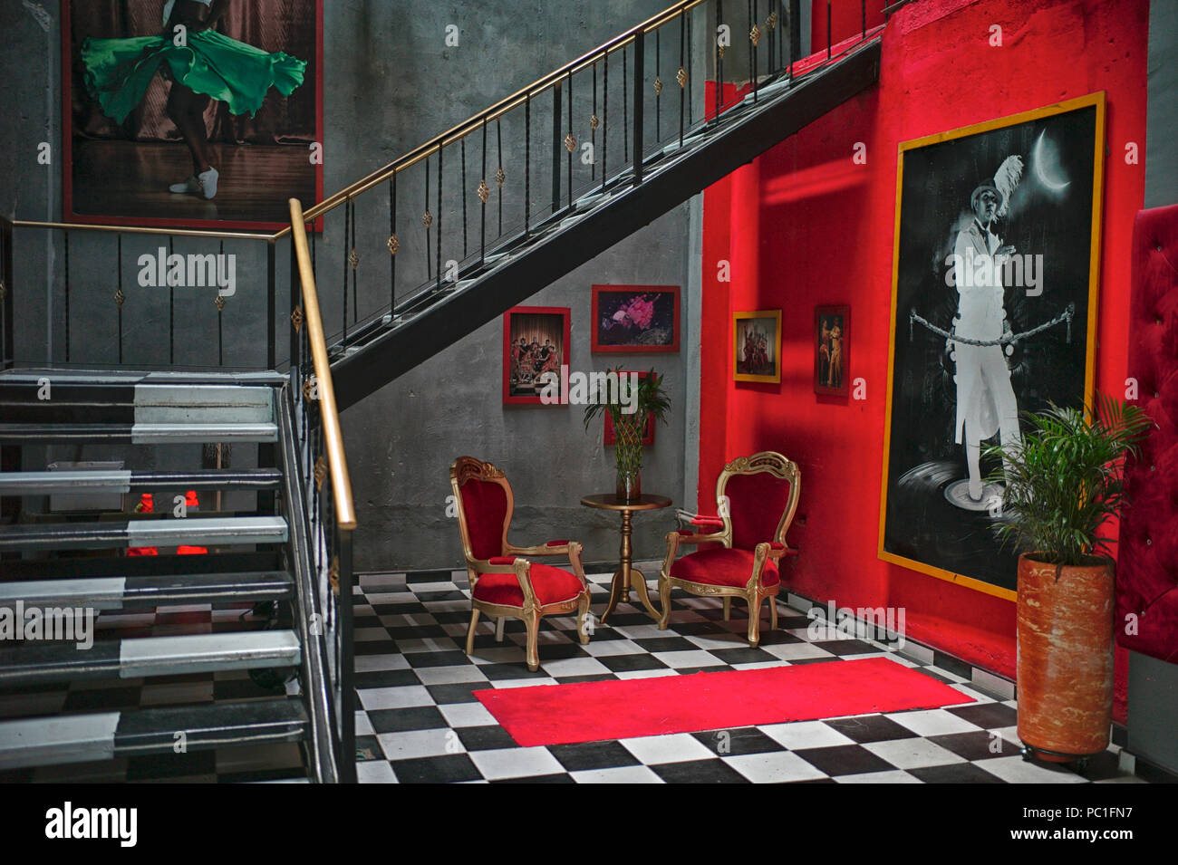 El Mulato Latin Cabaret Banque D'Images