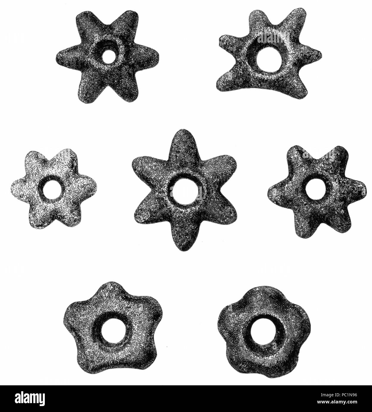 577 Stone stars Equador Banque D'Images