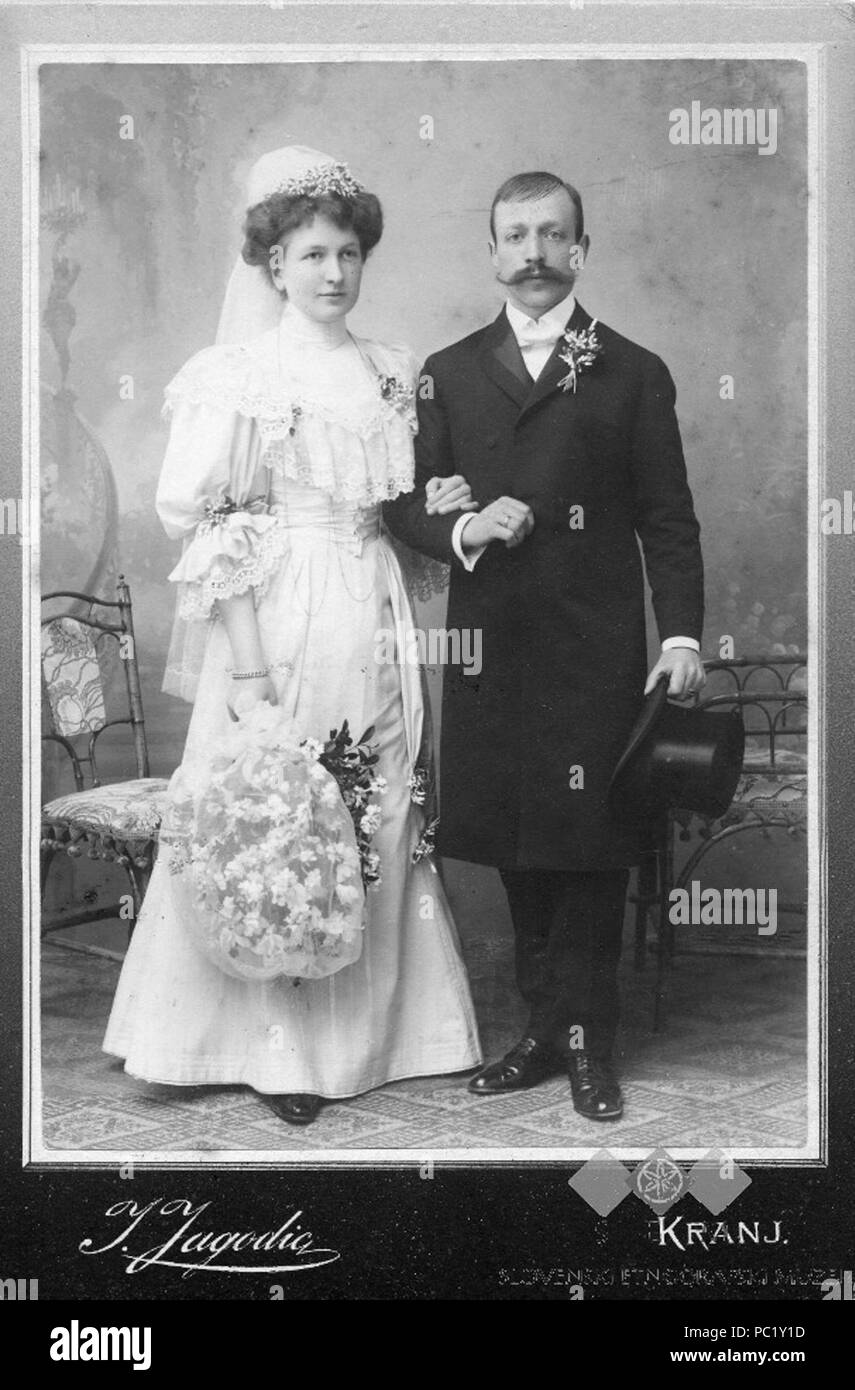 46 Ivan Jagodic - Les photos poročnega para Banque D'Images