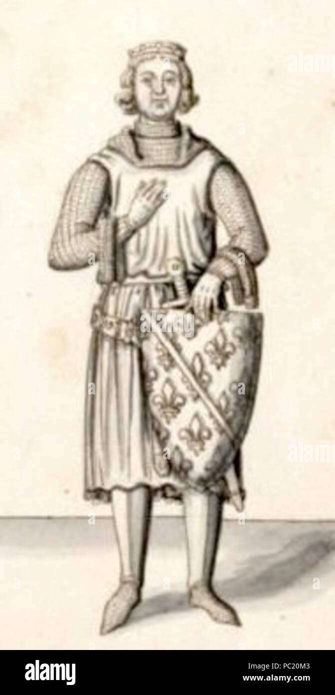 377 Louis de Bourb Banque D'Images