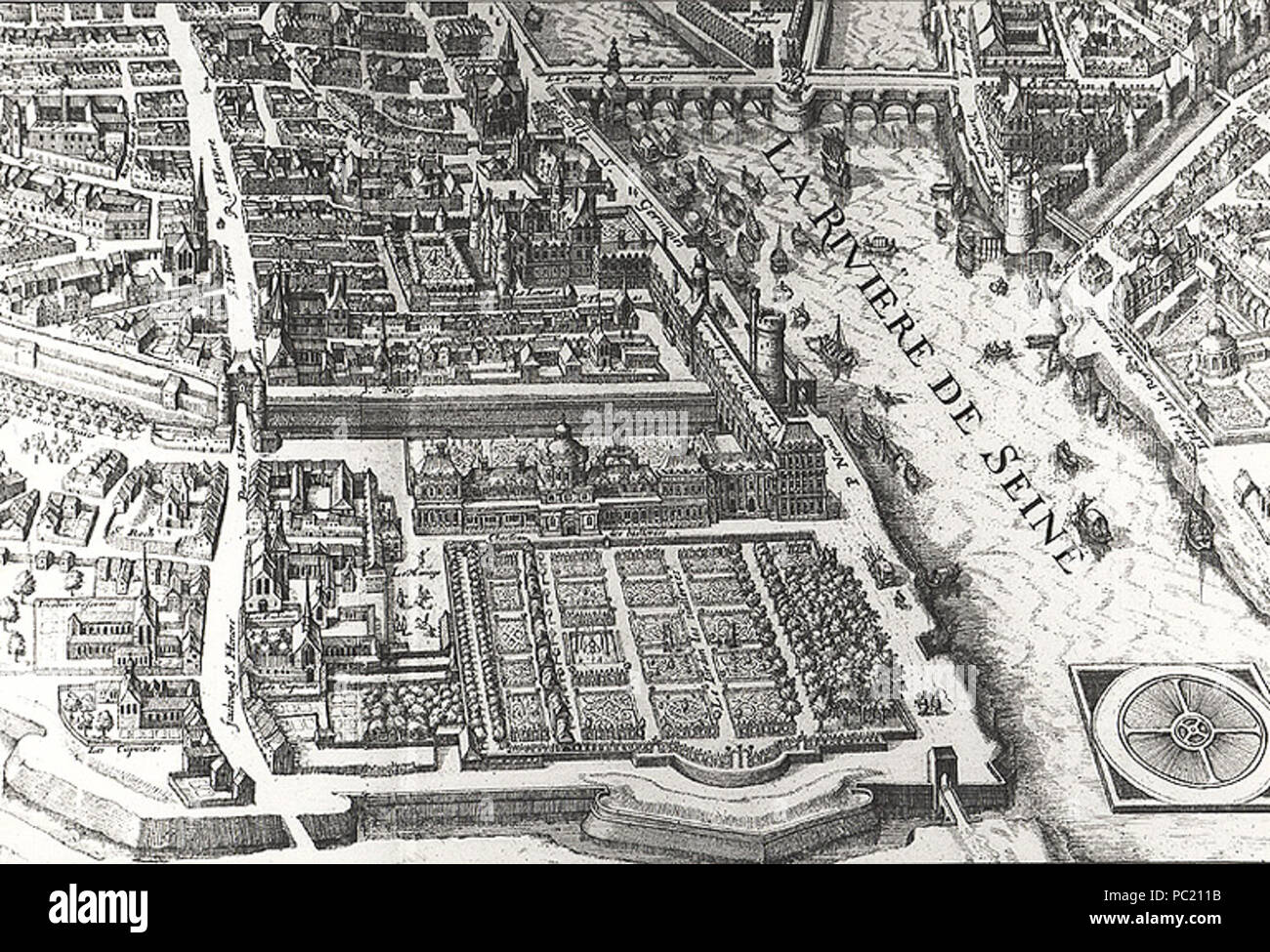 Palais du Louvre 379 1 Banque D'Images