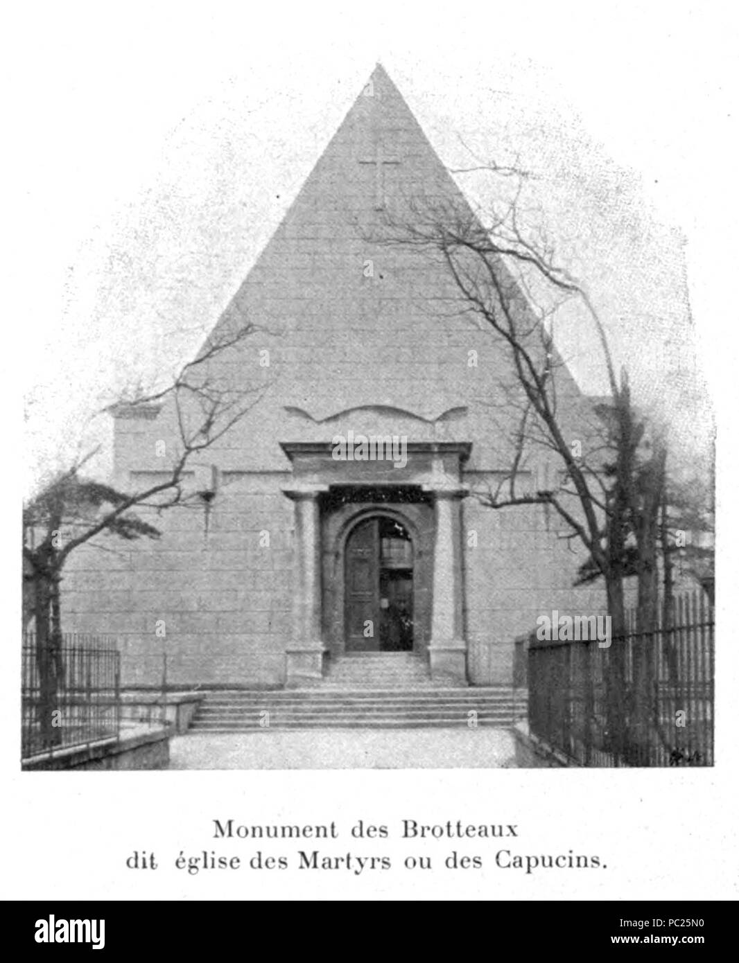 401 Martin - Histoire des églises et chapelles de Lyon, 1908, tome I 0311 Banque D'Images