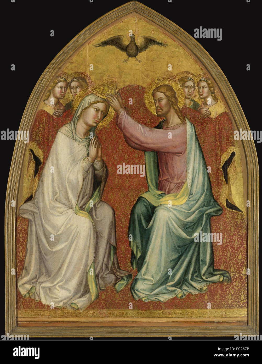 403 Martino di Bartolomeo. Couronnement de la Vierge Banque D'Images