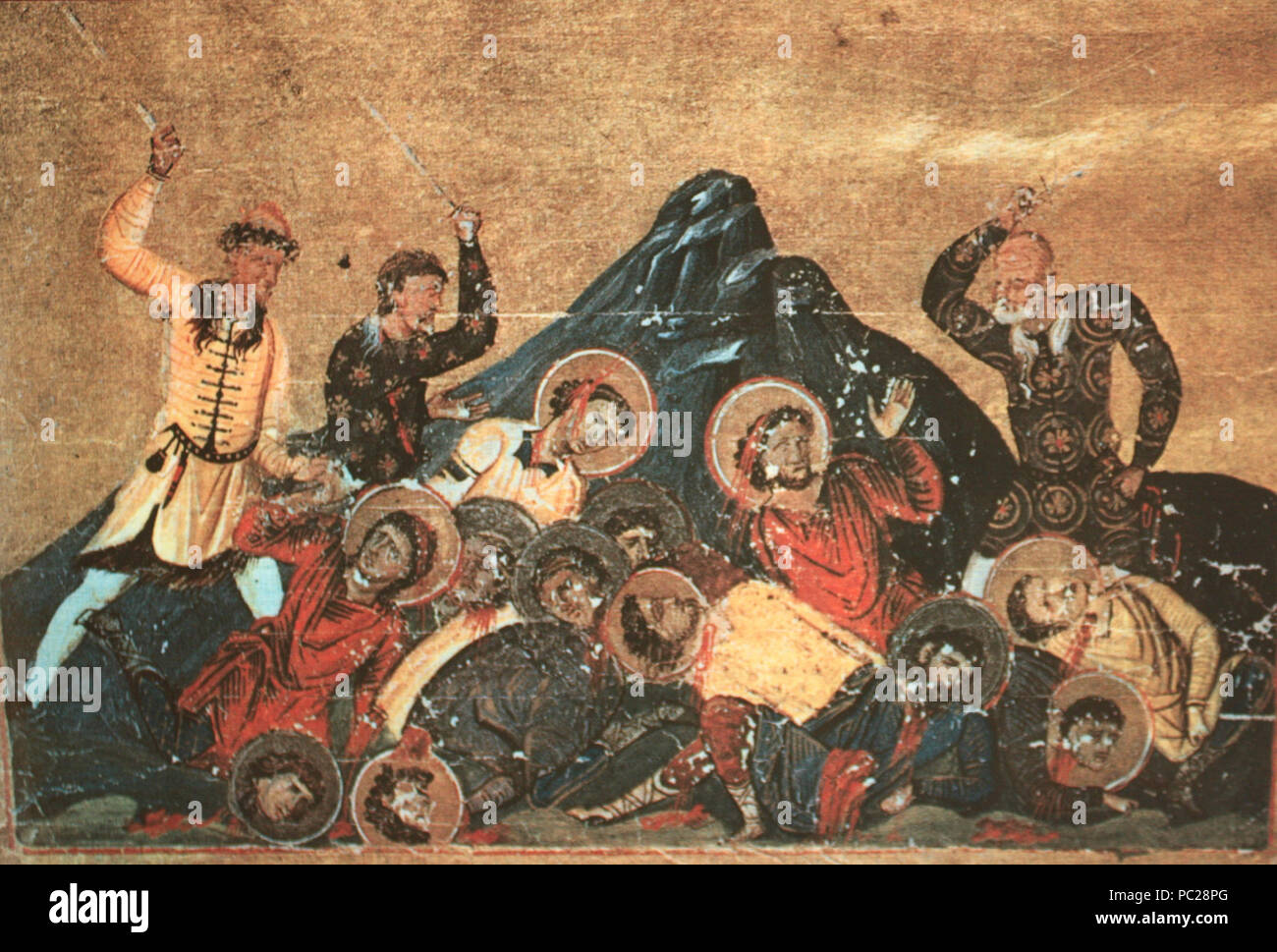 Tuer les Chrétiens païens 462 Banque D'Images