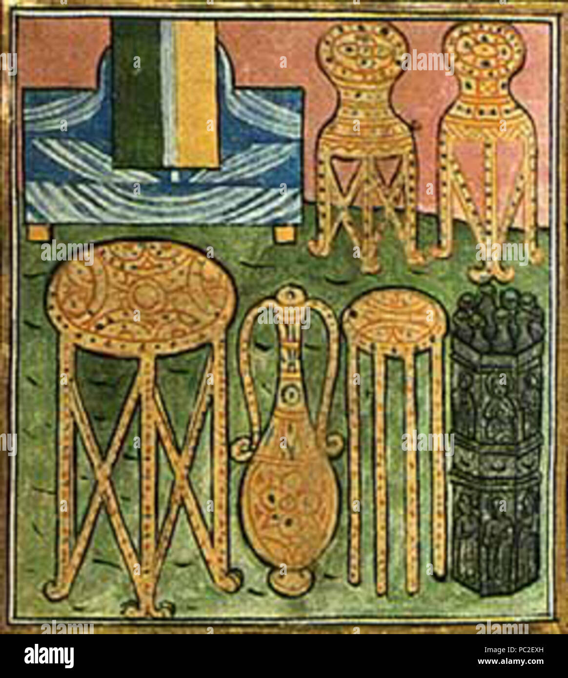 449 Notitia Dignitatum - Castrensis sacri palatii Banque D'Images