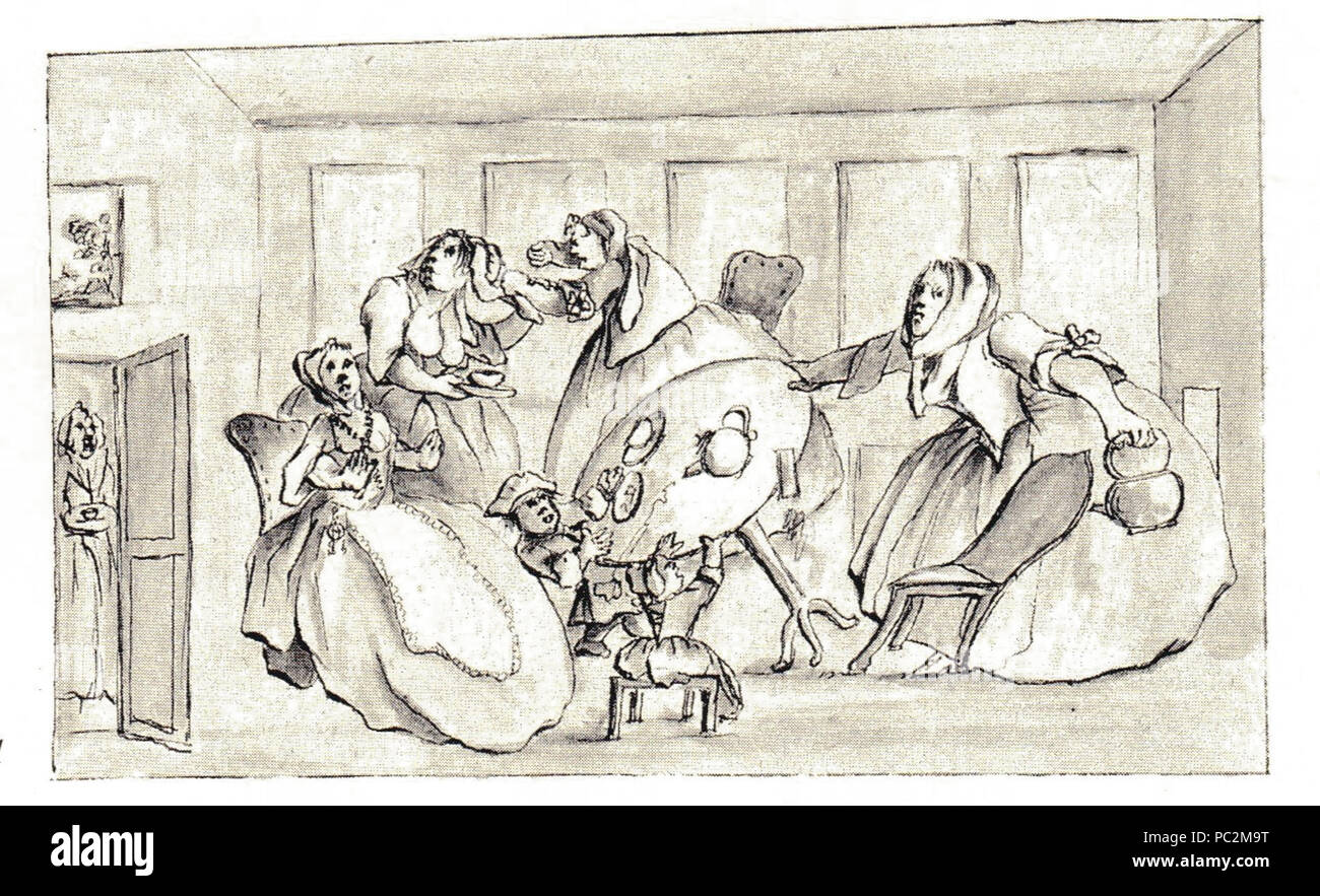 476 (23) dessin Penicuik Banque D'Images