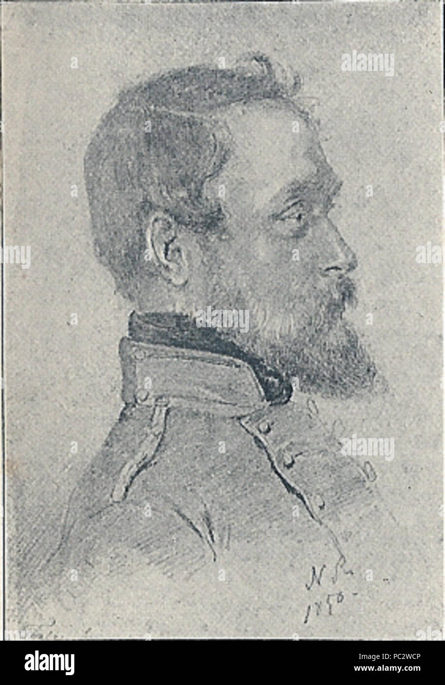 258 Gustav Adolf Falkenberg Banque D'Images