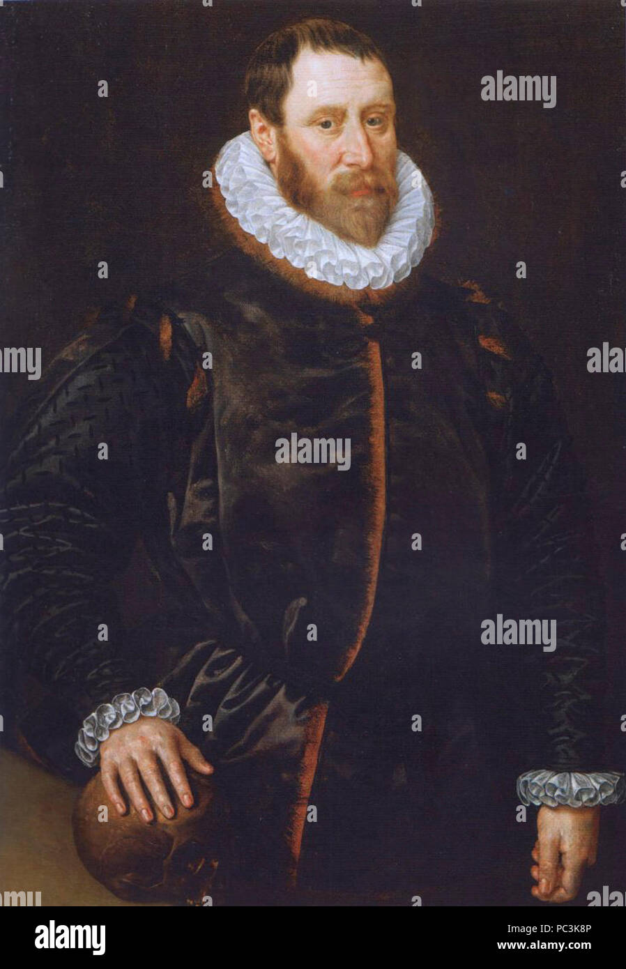 Adriaen Thomasz. Jacob Claesz Basgen clés de Bas. Banque D'Images