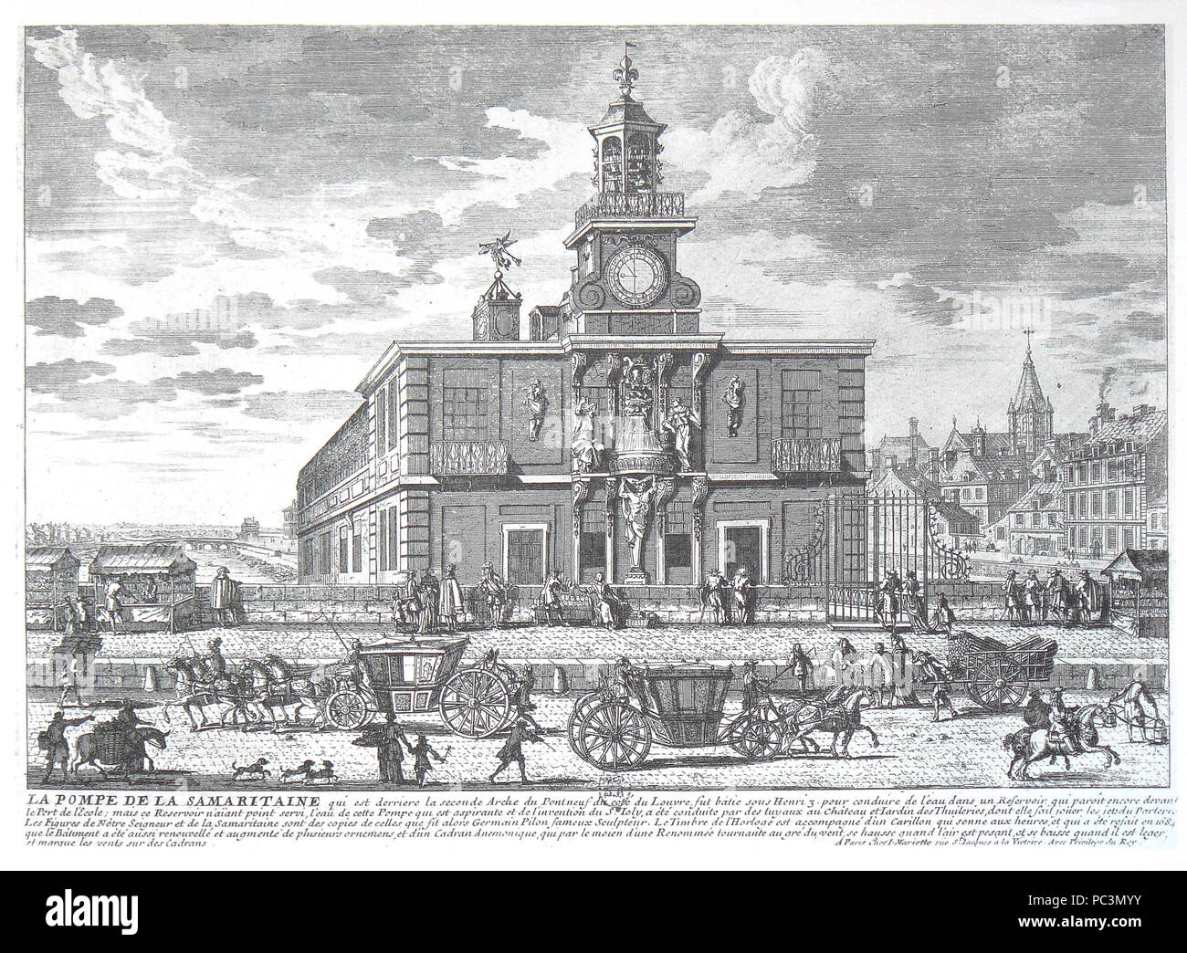 539 Samaritaine XVIIe siecle Banque D'Images
