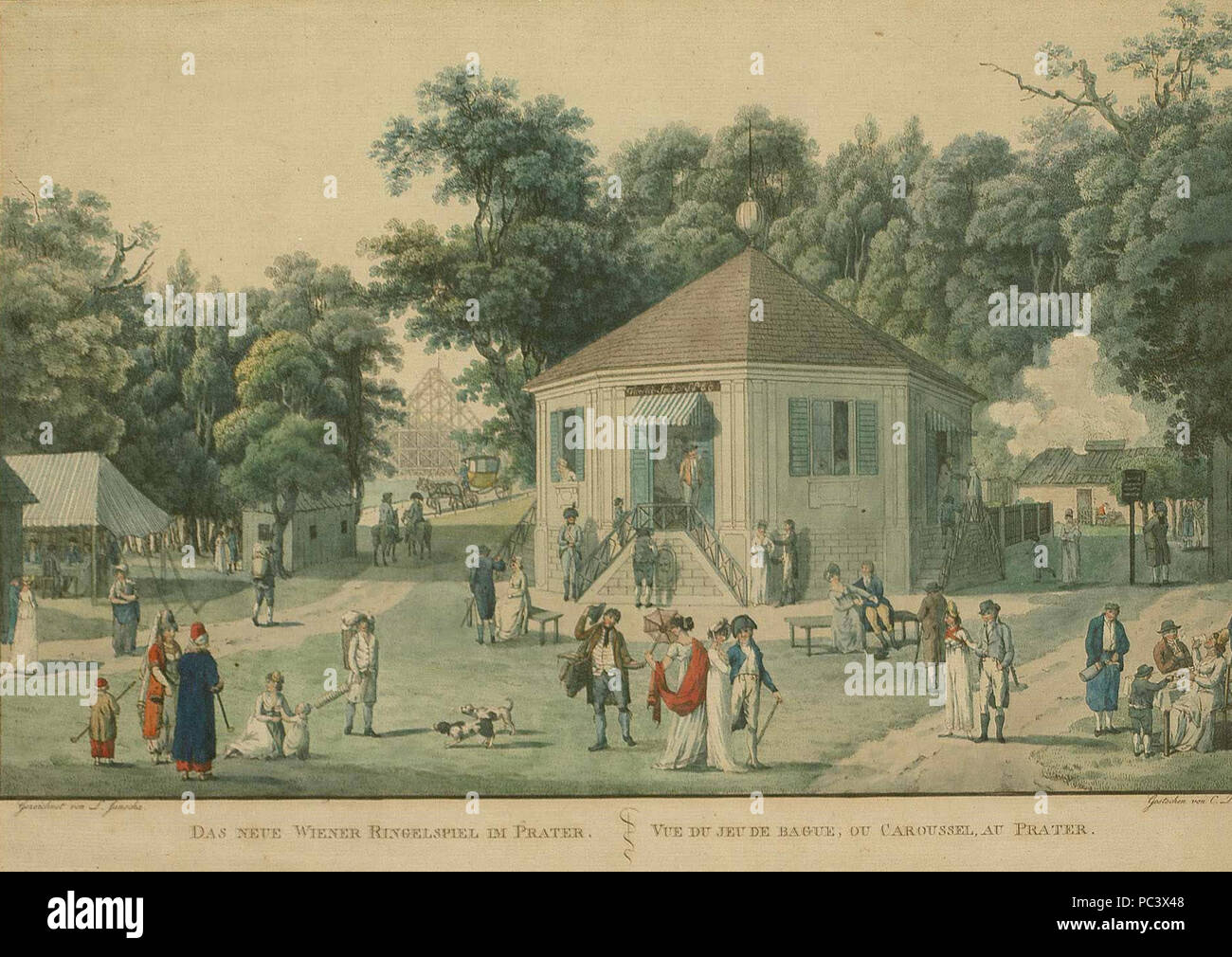 522 Ringelspiel im Prater Banque D'Images