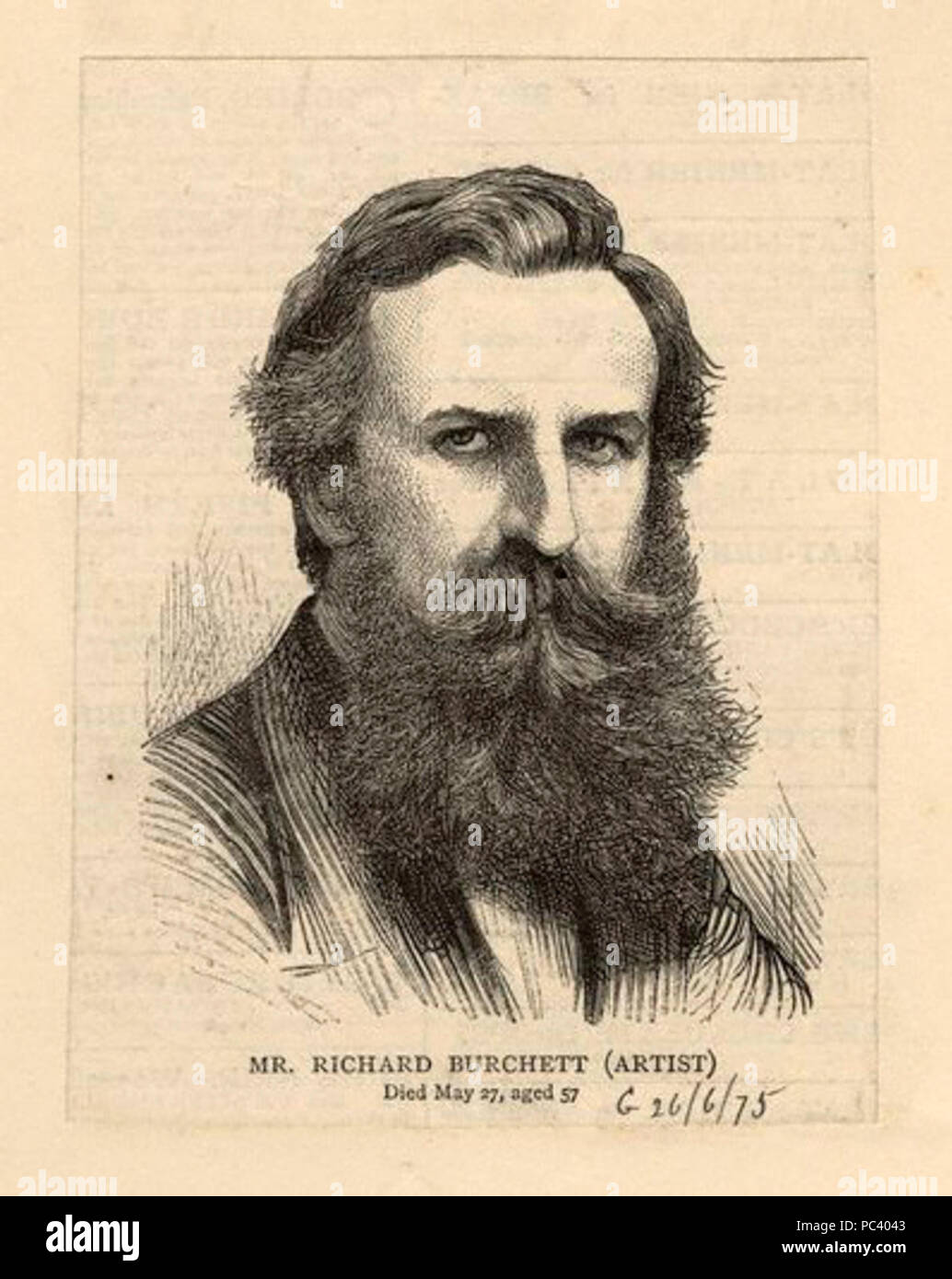 Après l'artiste inconnu,print, publié 1875 434 Mw37630 Banque D'Images