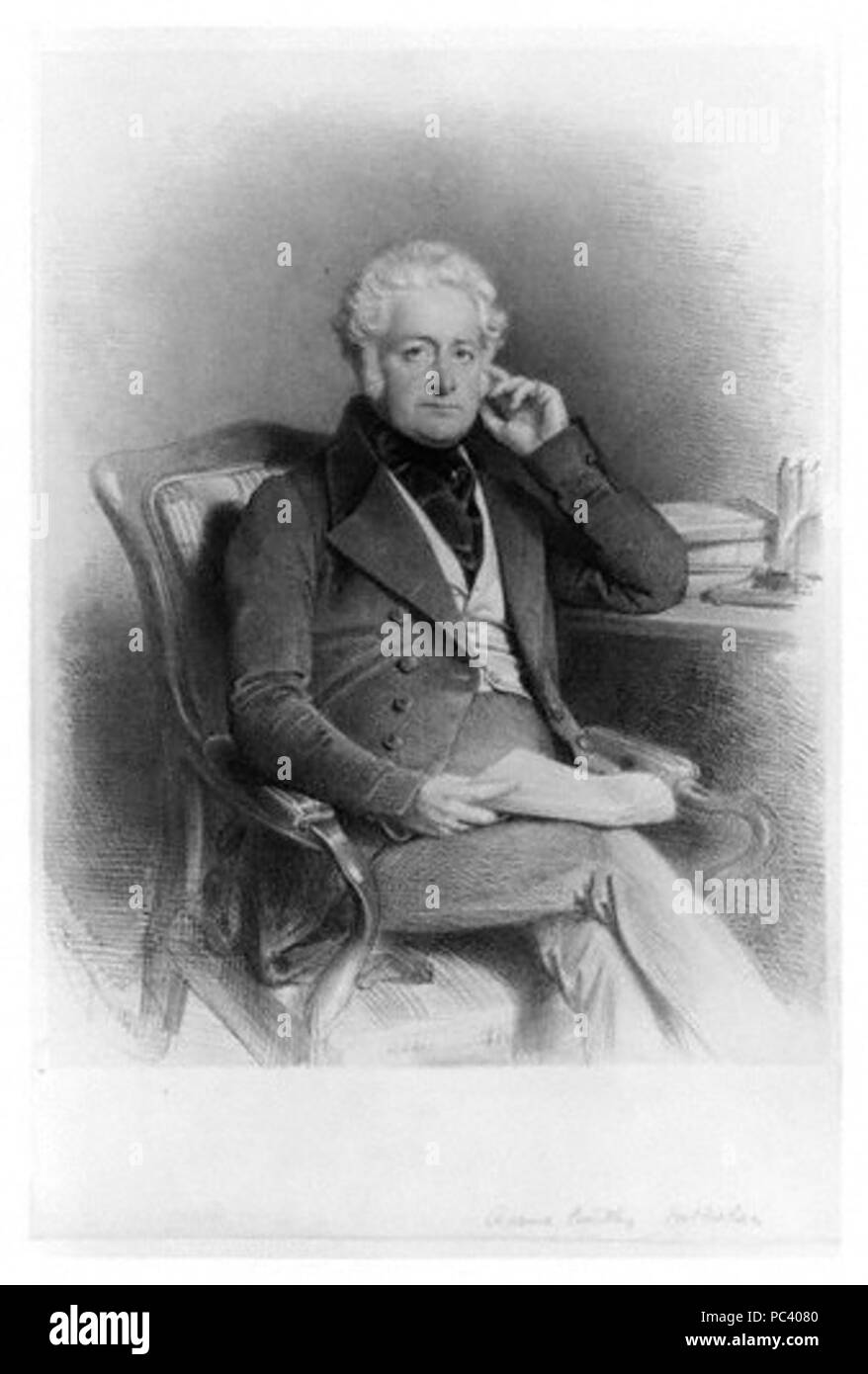 Par Charles Baugniet,print,1844 RichardBentleyPrinter 521 Banque D'Images