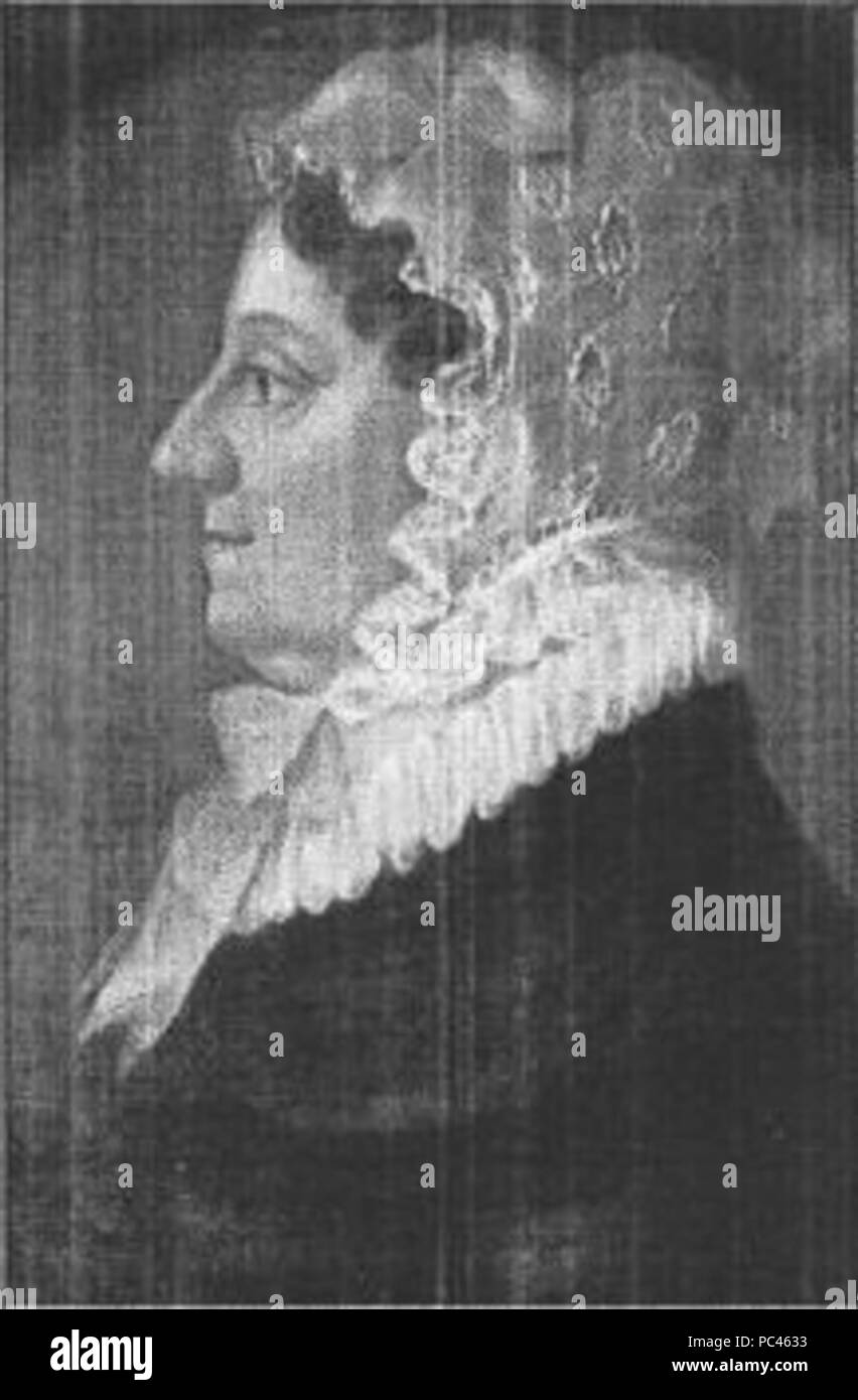 581 Suttinger, Christiane Friederike (1762-1852) Banque D'Images