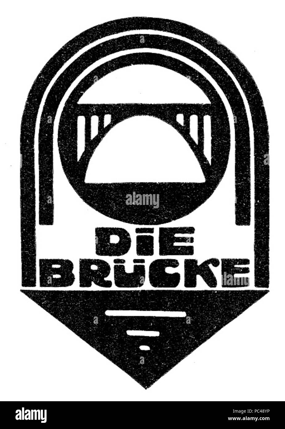 Signet 558 Die Bruecke Banque D'Images