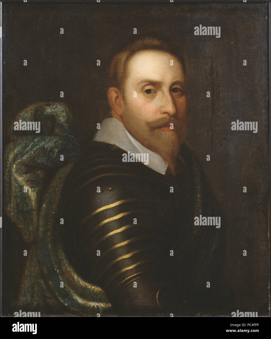 1675 NMGrh Okänd artiste : Gustav II Adolf 23 Gustav II Adolf, 1594-1632, kung av Sverige - Nationalmuseum - 39717 Banque D'Images