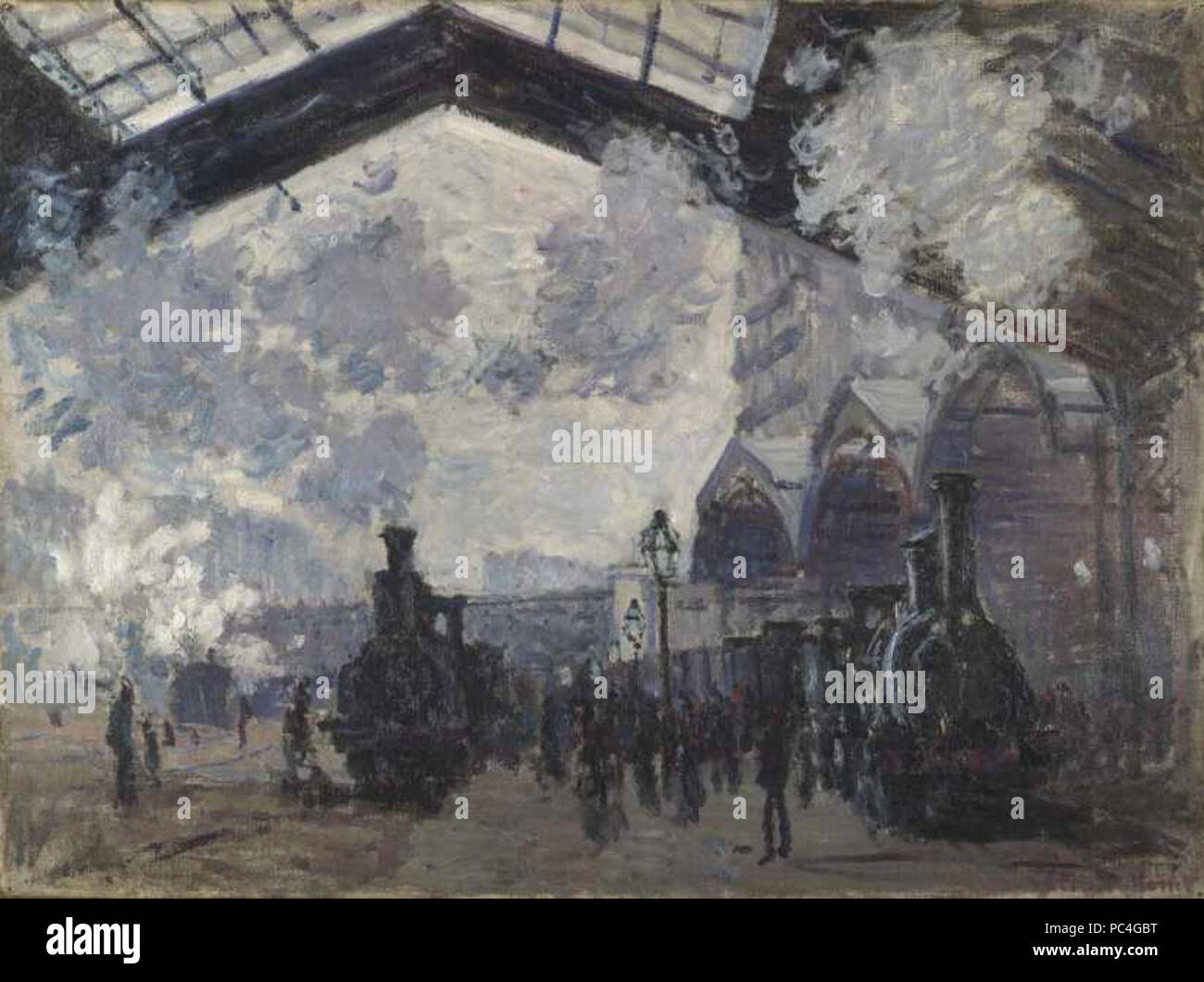 599 de la Gare Saint-Lazare 1522133478-43f10 Banque D'Images