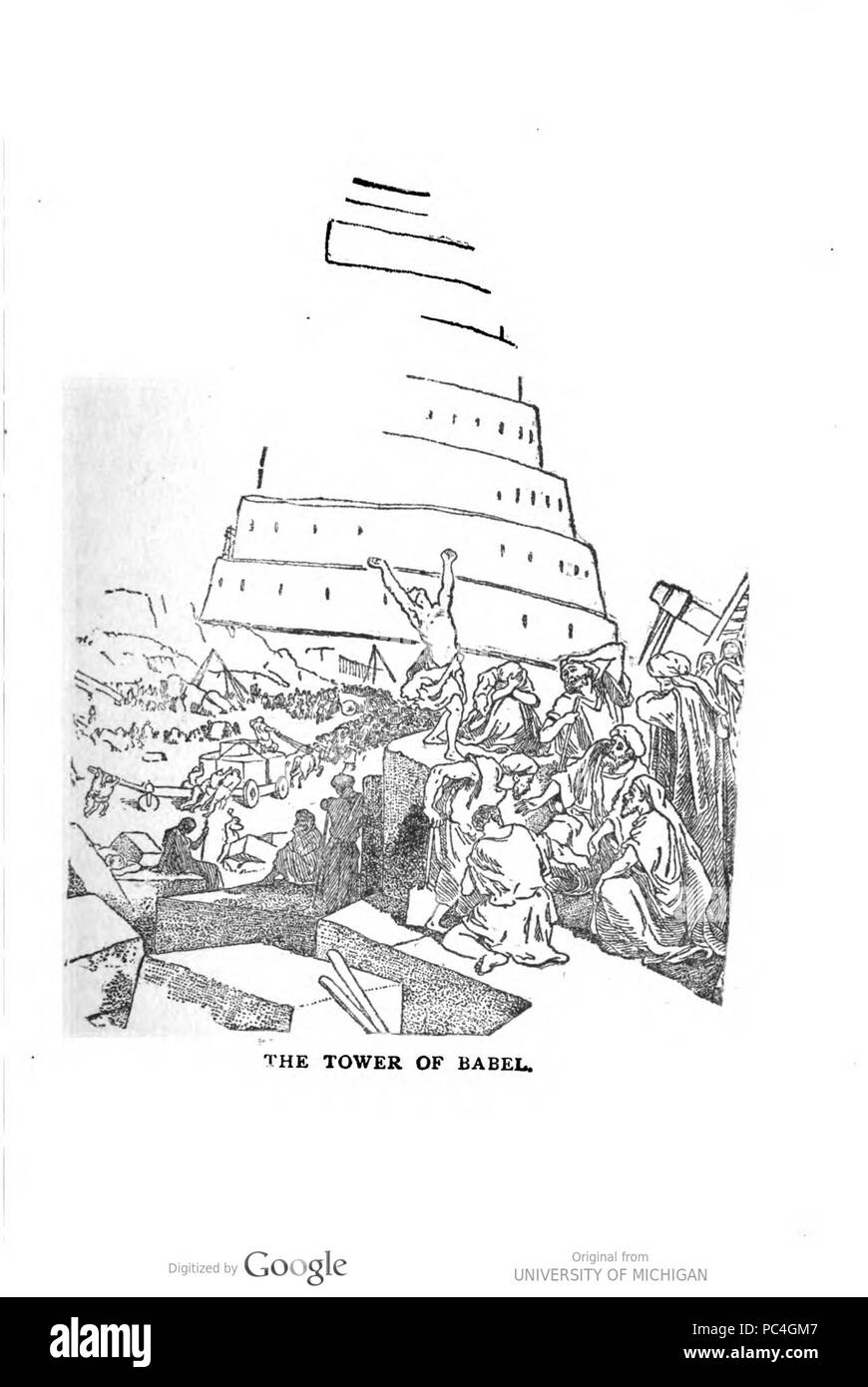 Tour De Babel Banque D images Noir Et Blanc Alamy tour-de-babel-banque-d-images-noir-et-blanc-alamy