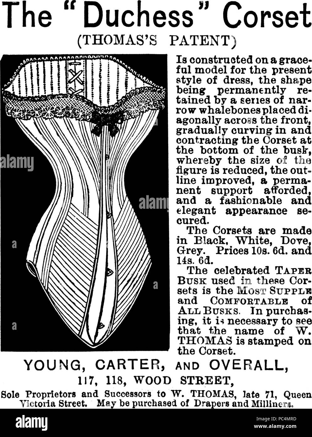 603 TheFamilyDoctorTheDuchessCorset Banque D'Images