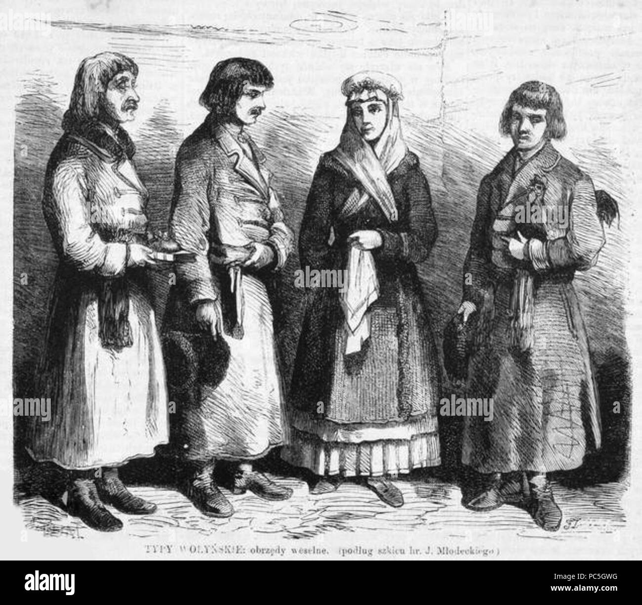 673 Волинські типи Banque D'Images