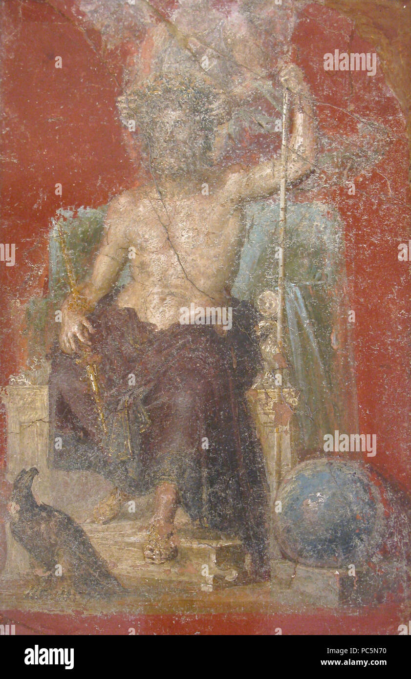 661 Zeus pompei Banque D'Images