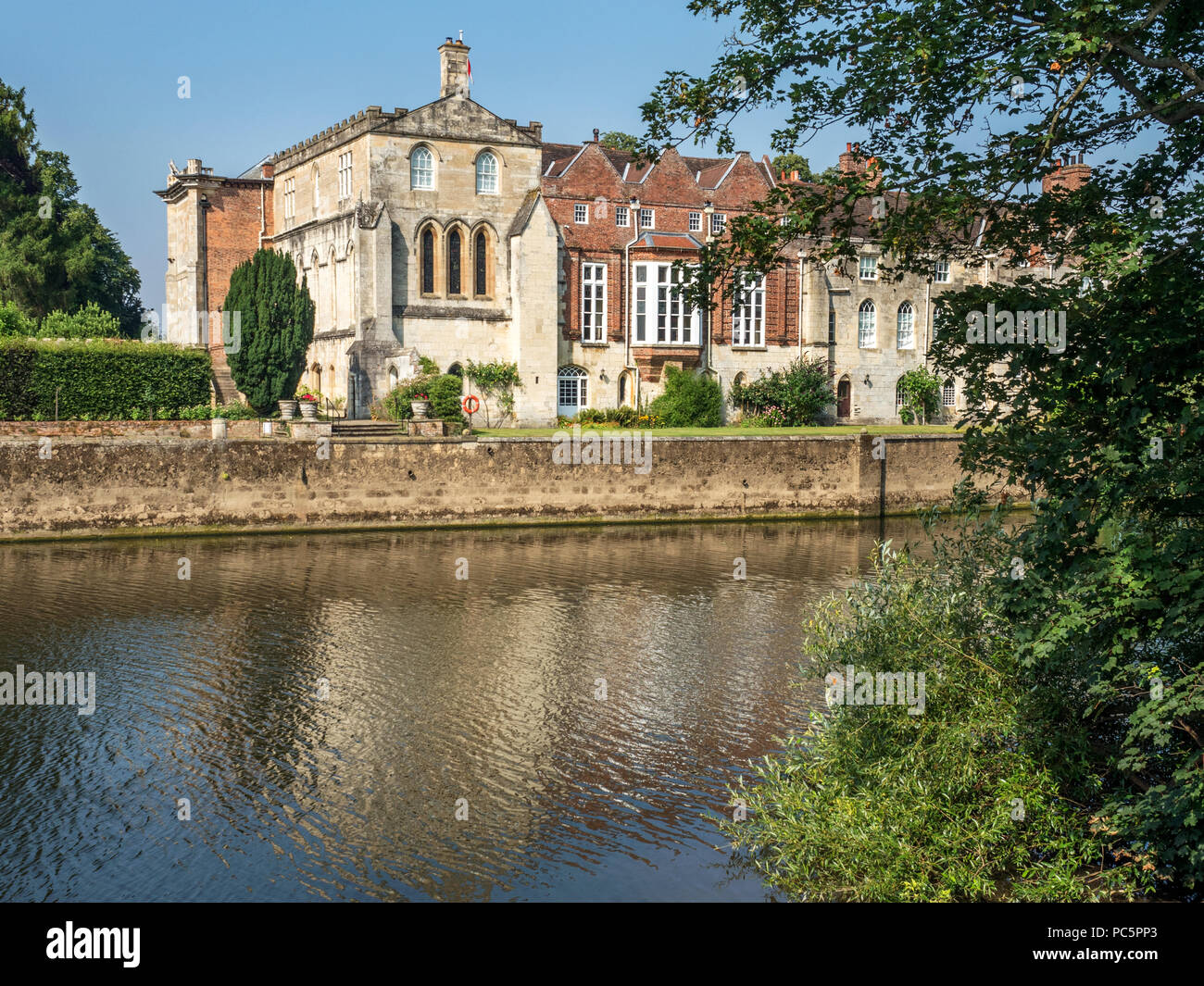 Bishopthorpe Palace résidence officielle de l'archevêque d'York de Fulford Ings Ville de York Yorkshire Angleterre Banque D'Images