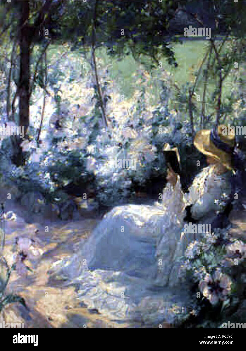 15 Frank Bramley - Delicious Solitude 1909 Banque D'Images