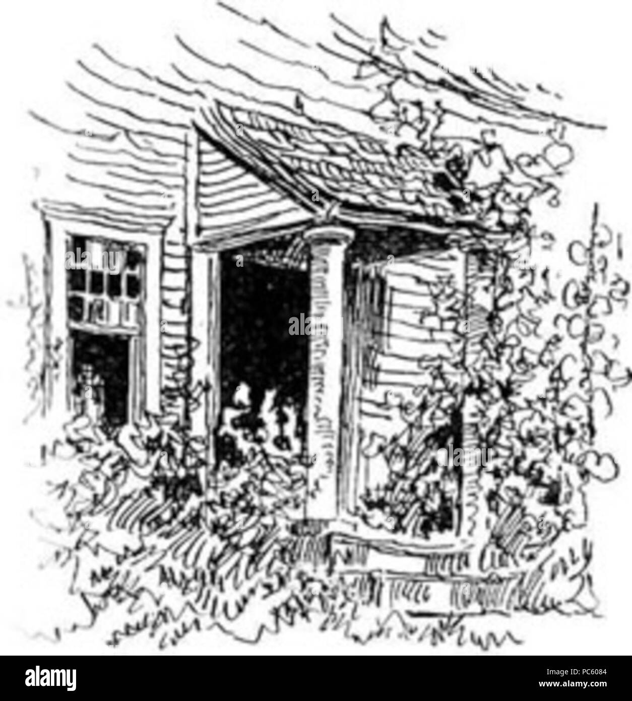 Cottage 20 Porte Banque D'Images