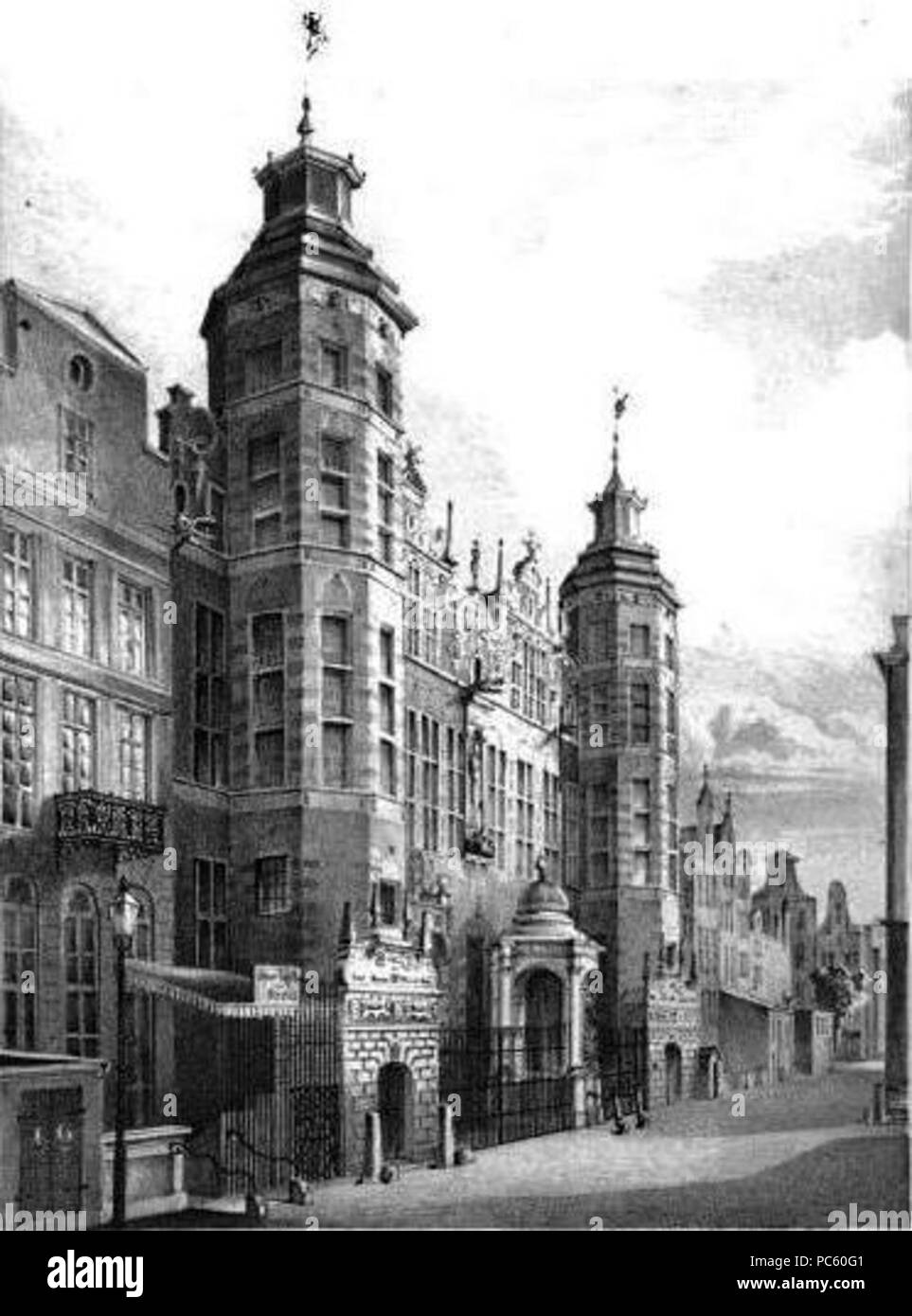 21 Das Zeughaus à Gdansk Banque D'Images