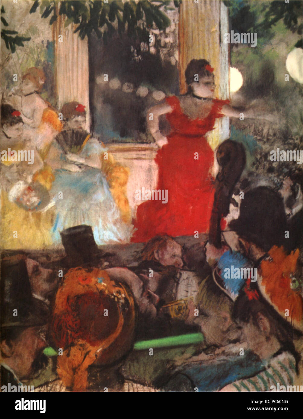 22 Degas - Café Concert - à 1876-1877 Au Les Ambassadeurs Banque D'Images