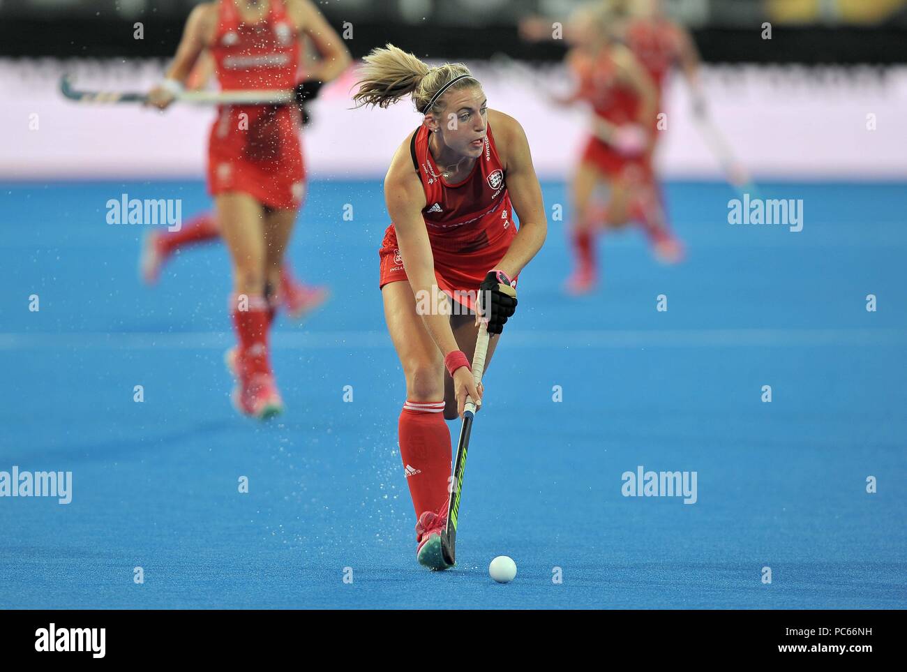 Londres, Royaume-Uni. Le 31 juillet 2018. Lily Owsley (FRA). L'Angleterre V la Corée. Match 28. Jeu de raccordement. Womens Hockey World Cup 2018. Lee Valley hockey centre. Queen Elizabeth Olympic Park. Stratford. Londres. UK. 31/07/2018. Credit : Sport en images/Alamy Live News Banque D'Images