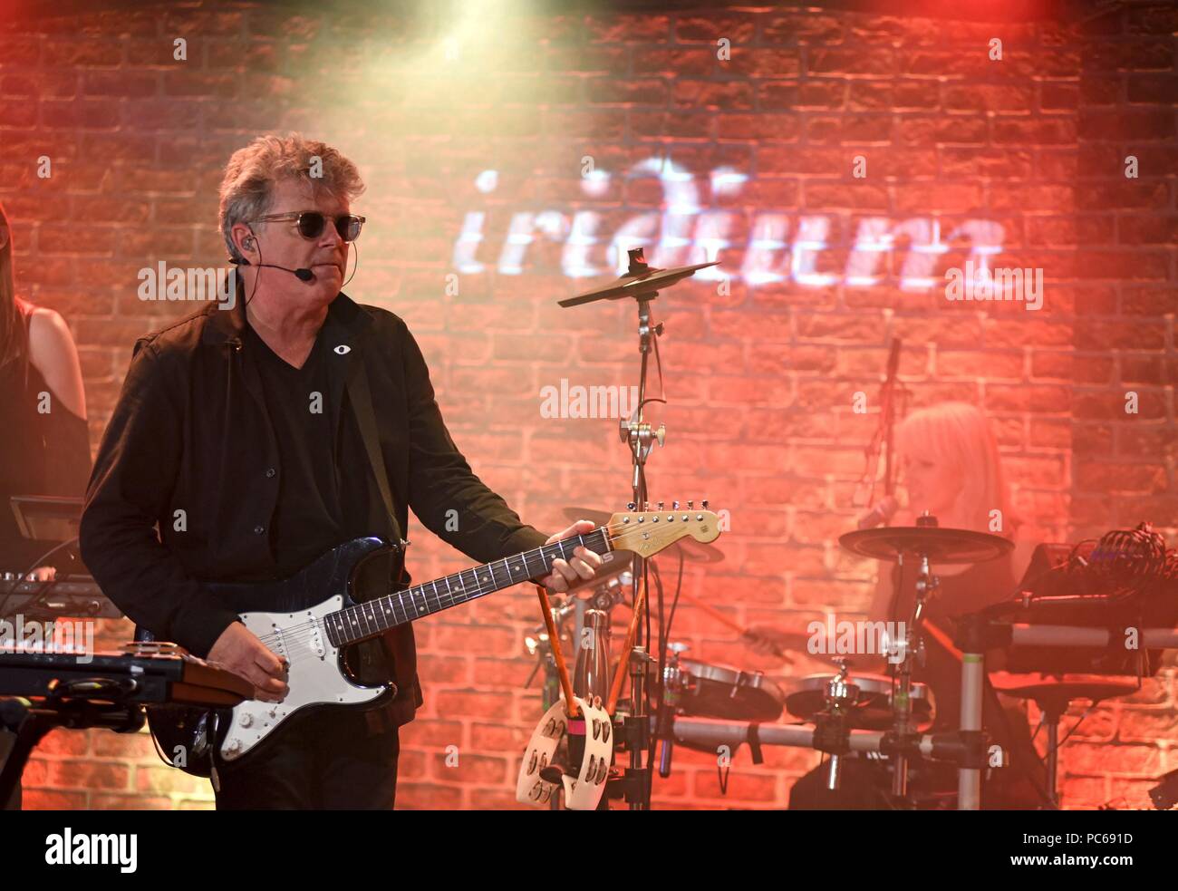 New York, NY, USA. 31 juillet, 2018. Tom Bailey présents pour la Thompson Twins' Tom Bailey en concert, Iridium, New York, NY Le 31 juillet 2018. Credit : Derek Storm/Everett Collection/Alamy Live News Banque D'Images