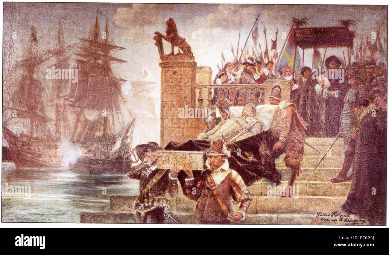 41 Gustav-Adolf-Einschiffung-02 Banque D'Images