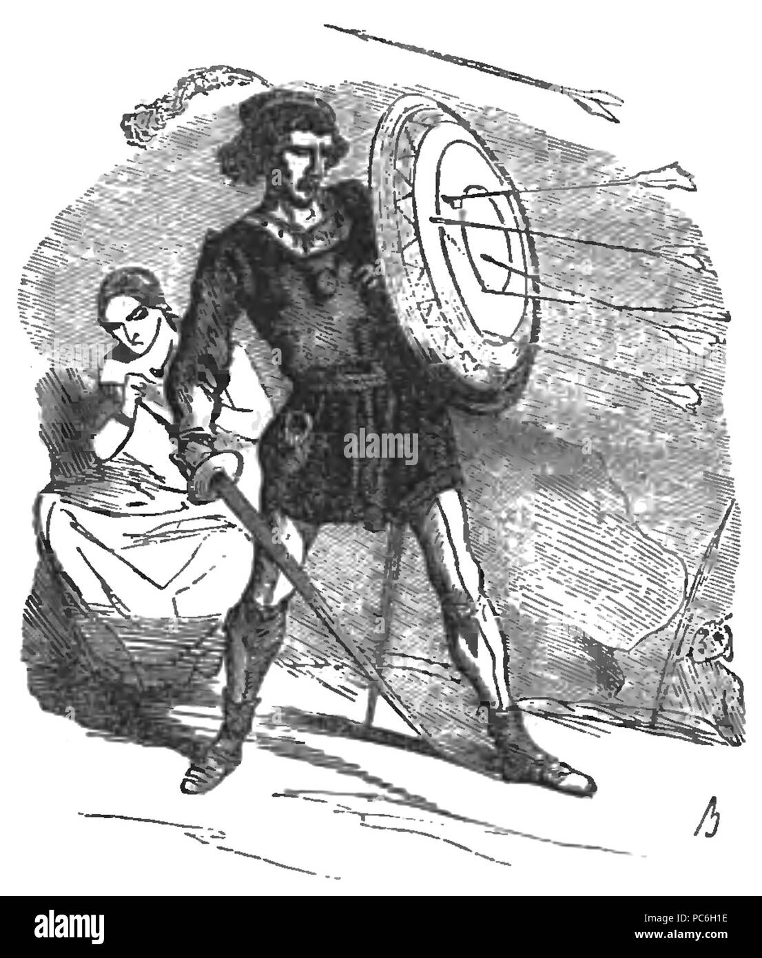 47 J. F. Cooper - Krzysztof Kolumb page 055b Banque D'Images