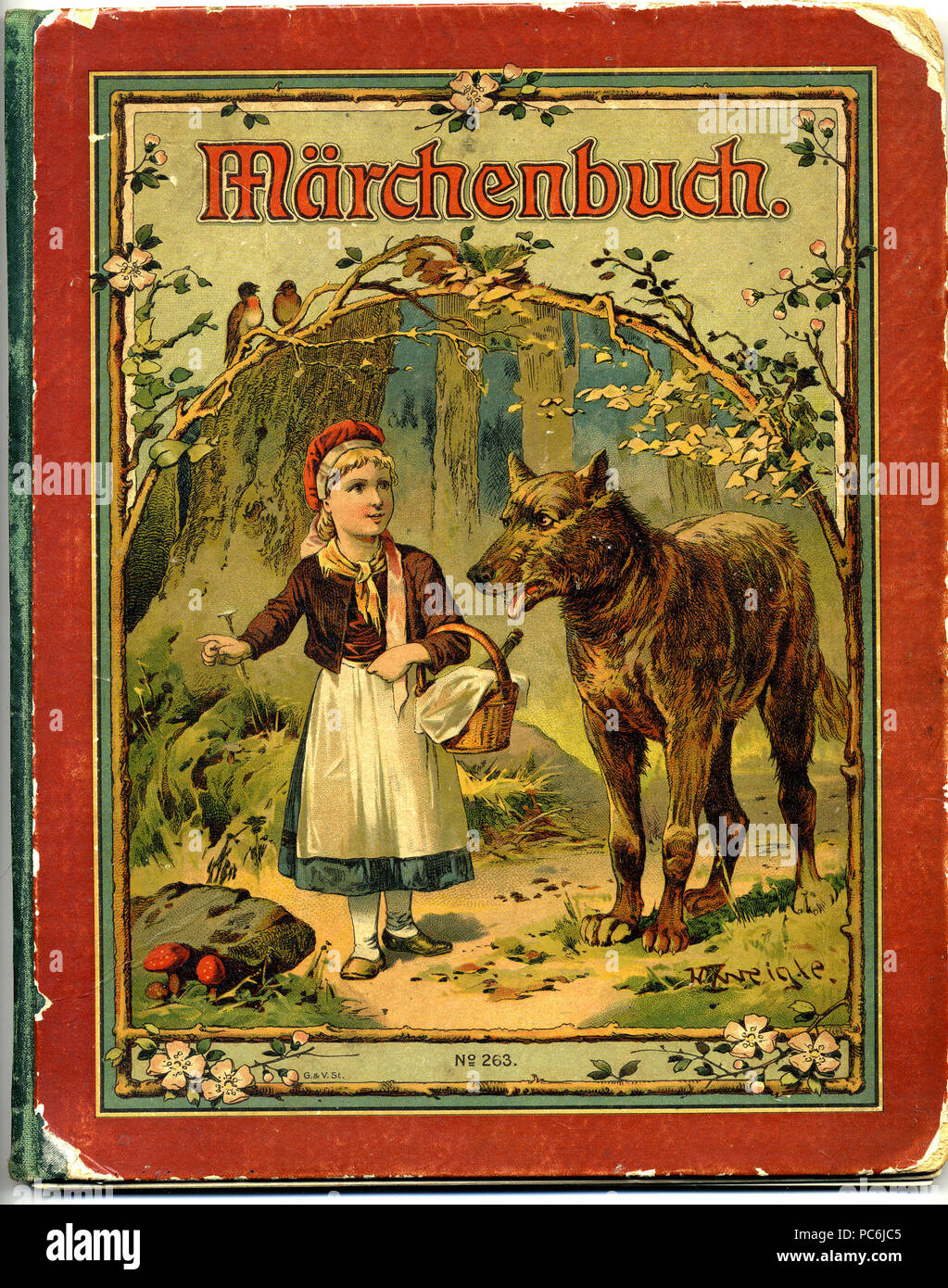 65 Märchenbuch - allemand livre de contes pour enfants (1919) 3917961982 Banque D'Images