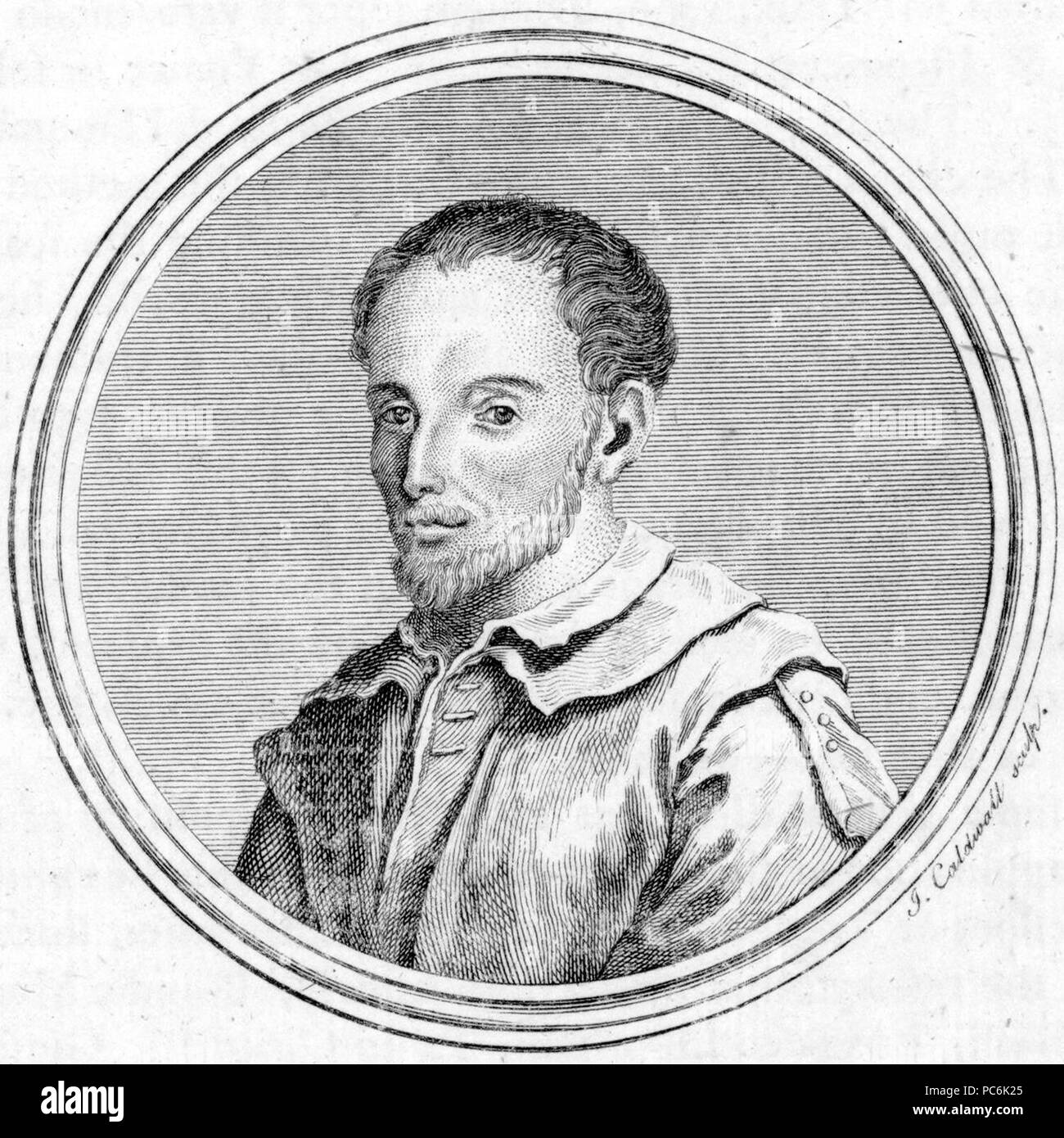 69 Paolo Agostino par James Caldwall Banque D'Images