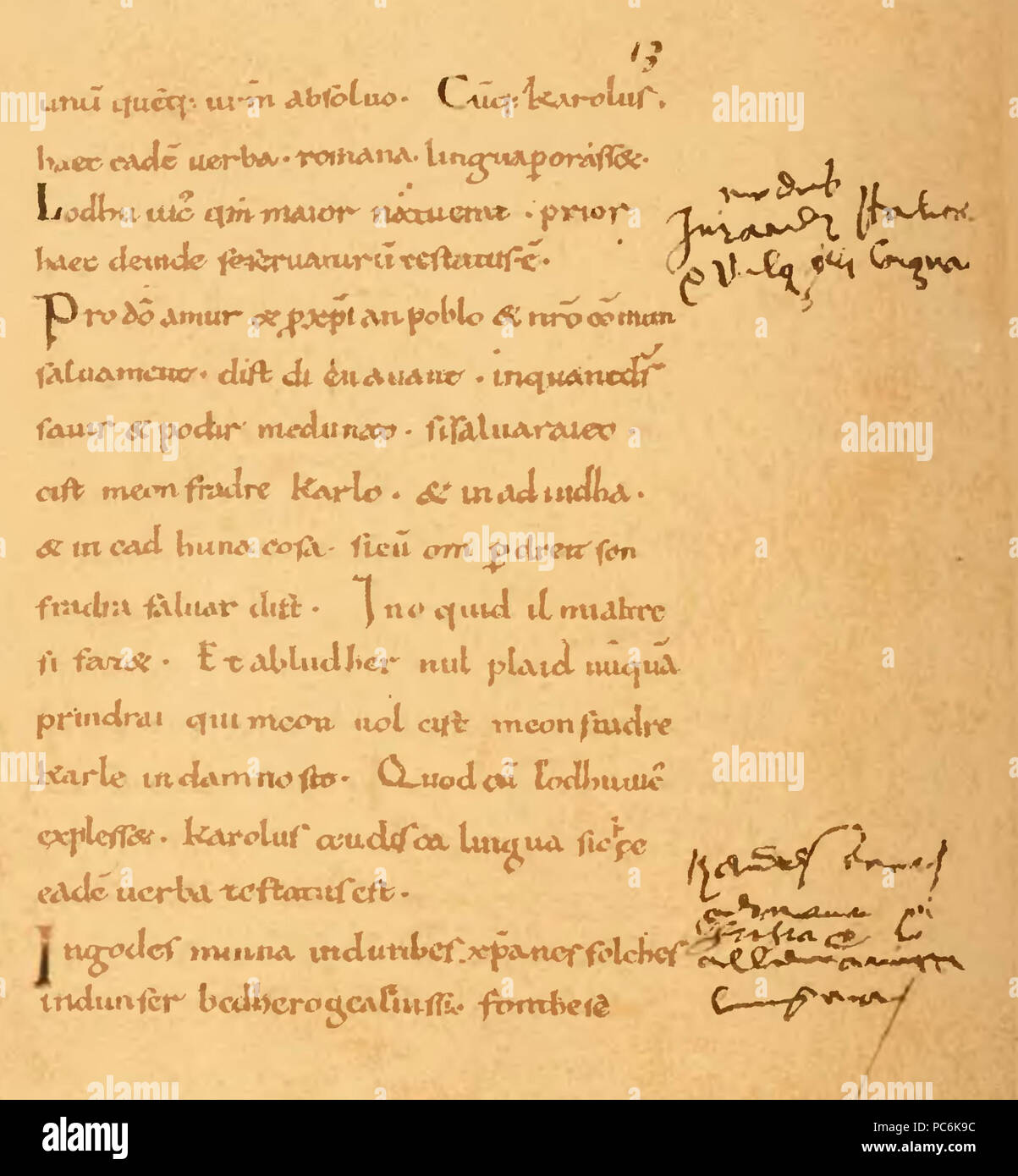 70 Petit de Julleville - Histoire de la langue et de la littérature française, t. 1, 1896, page 112 Banque D'Images