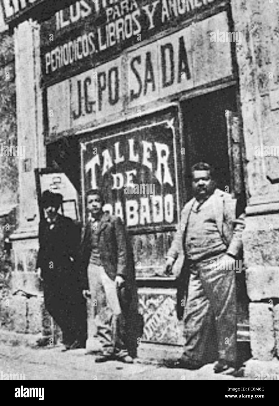 74 Posada4.Atelier Banque D'Images