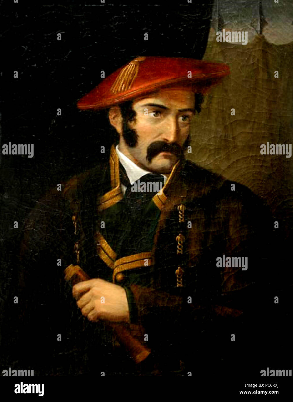 611 Tomás Zumalacárregui (portrait) Banque D'Images