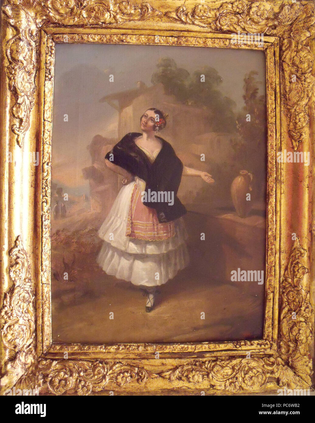 88 BMVB - anònim - Figura femenina amb cantir - 1076 Banque D'Images