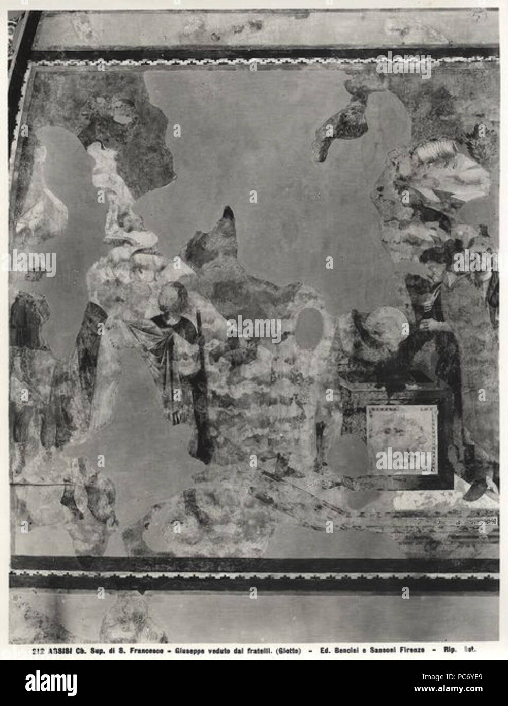 387 Maestro di isacco, Giuseppe venduto dai fratelli Banque D'Images