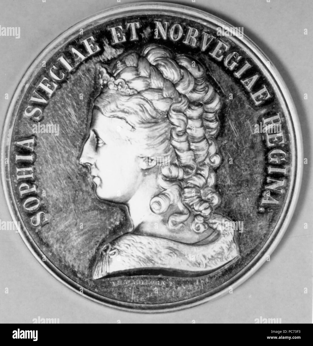 62 Minnesmedalj drottning Sophia, Ö 3327 Banque D'Images