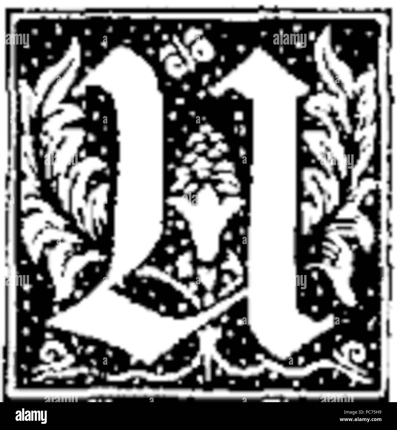 87 La lettre U Banque D'Images