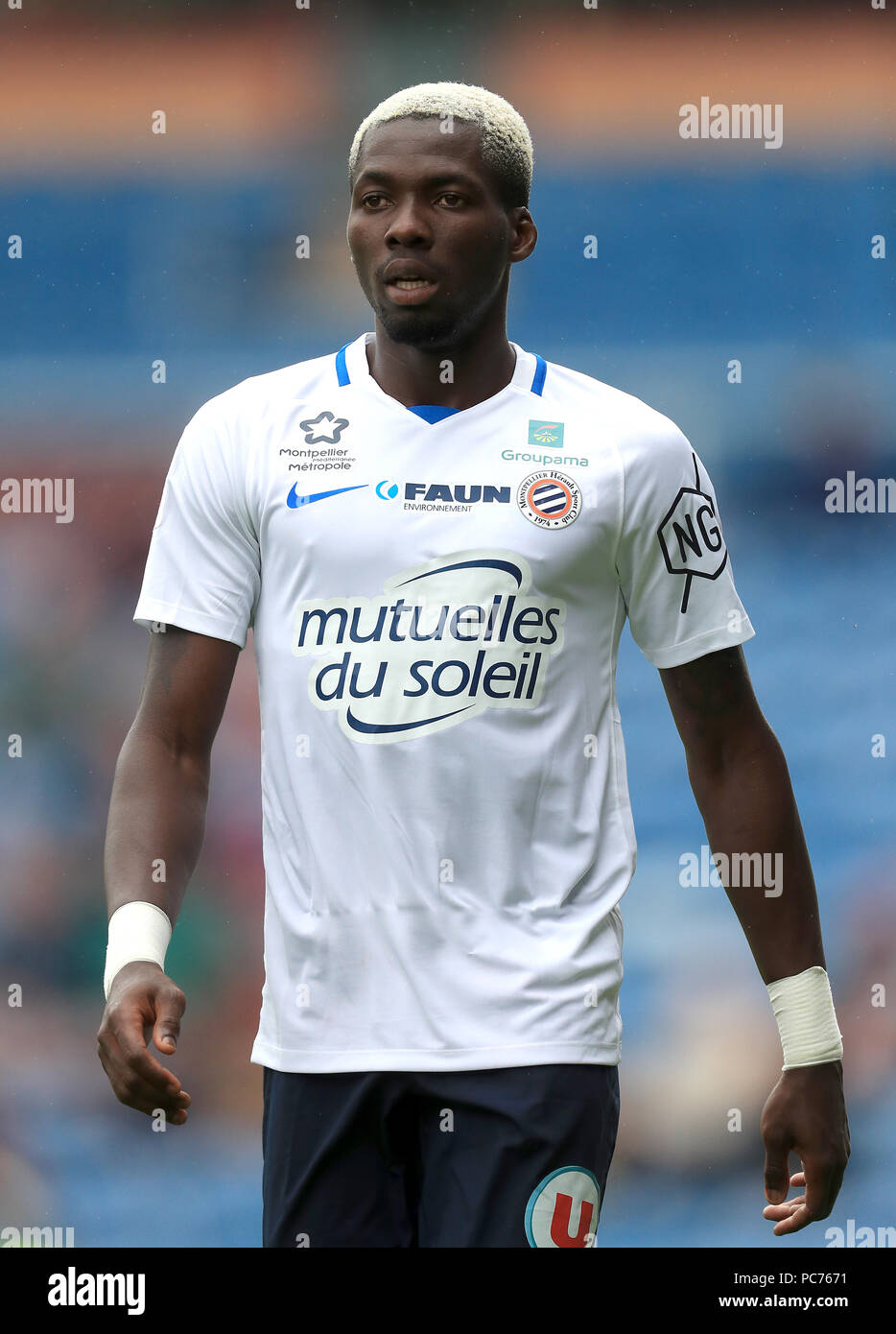 L'Ambroise Oyongo Montpellier Banque D'Images