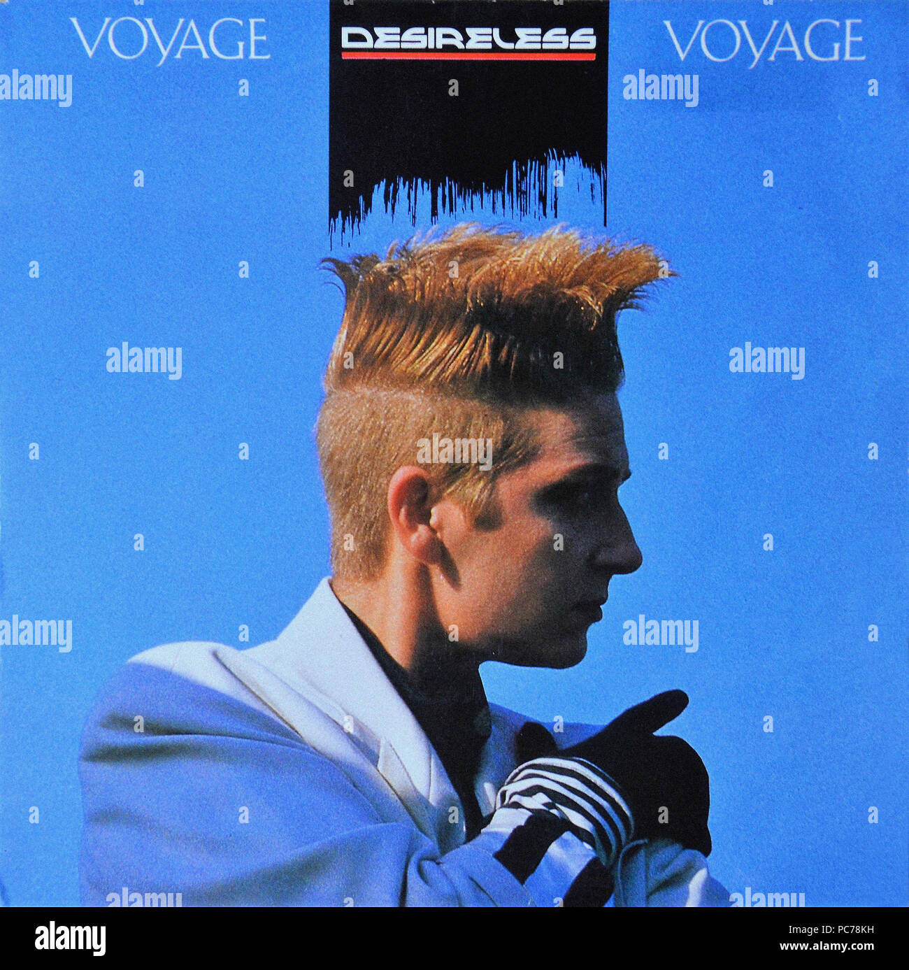 Sans désir - couverture de l'album vinyle vintage Banque D'Images