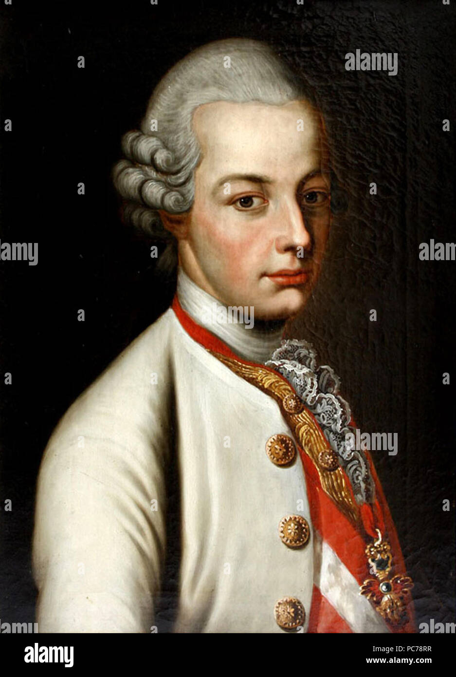 658 jeunes Leopold II Banque D'Images