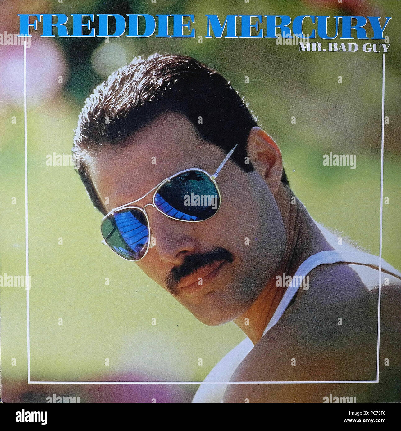 Freddie Mercury - M. Bad Guy - couverture de l'album vinyle vintage Photo  Stock - Alamy